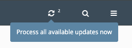 Process all updates