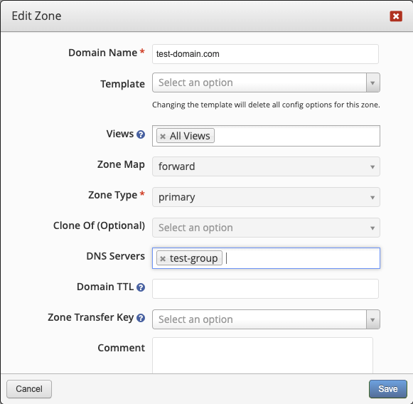 Define Server Group